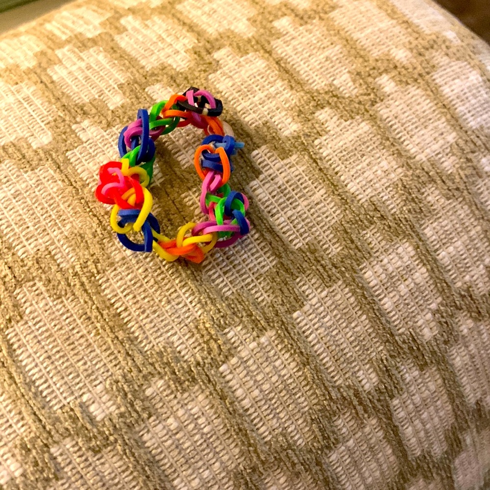 It’s a rubber band bracelet to wear wear ever u can find its $1 a peice and